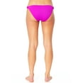 thumbnail image 3 of No Boundaries Junior's Ribbed Ruffle Bikini Bottom Swimsuit, 3 of 4