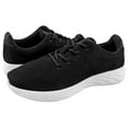 thumbnail image 6 of Urban Fox Mens Parker Wool Sneakers | Wool Shoes | Runners Running Shoes | Walking Shoe for Men Black/White 12 M US, 6 of 7