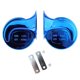 thumbnail image 4 of Trompetas genéricas para coche, trompetas para motocicleta, trompetas eléctricas, trompetas para camión Chapado en azul., 4 of 8