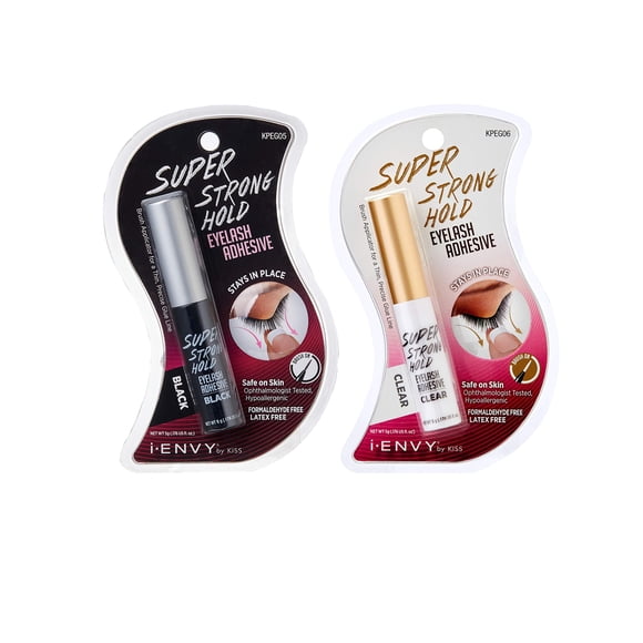 Adhesivo para pestañas KISS i-ENVY Super Strong Hold resistente al agua