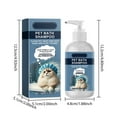 thumbnail image 3 of Gentle Cat & Kitten Shampoo 100ml for Itchy, Sensitive Skin with Botanical Extracts, Mild pH Balance, Odor Elimination, Suitable for All Fur Types, Nourishing & Long-Lasting Freshness, 3 of 9