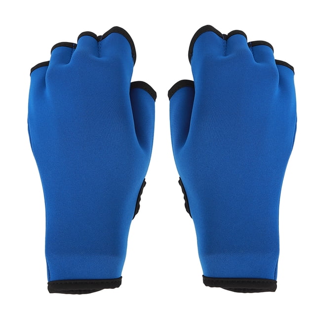 Guantes de natación palmeados, guantes de natación palmeados previenen guantes acuáticos guantes de entrenamiento de natación resistentes y resistentes