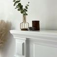 thumbnail image 2 of 43" Electric Fireplace with Mantel, 1500W Freestanding Heater with Remote Control, 2 of 9