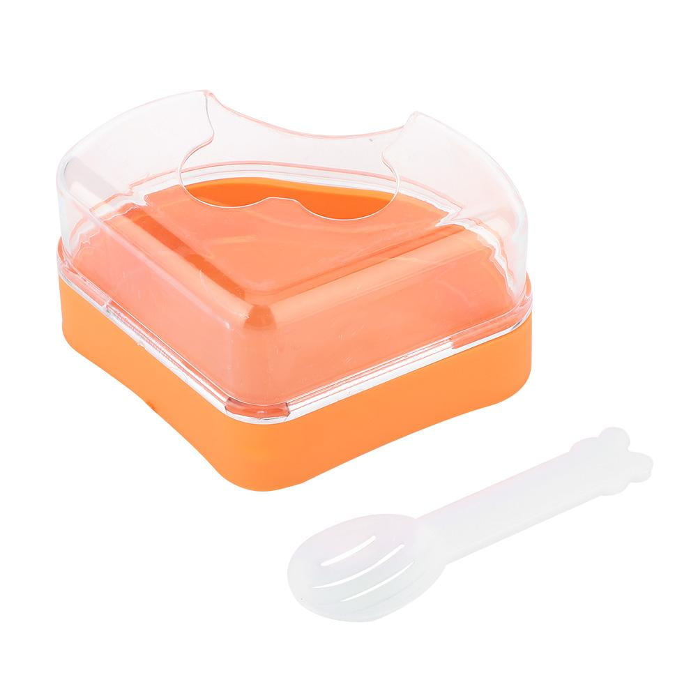 HERCHR Hamster Toilet, Hamster Small Pet Sand Bathroom Large Plastic