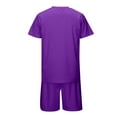 thumbnail image 4 of Short Set 2 Piece Set Mens T-Shirts and Shorts Summer Clothes for Men Beach Shorts Vacation Outfit, 4 of 9