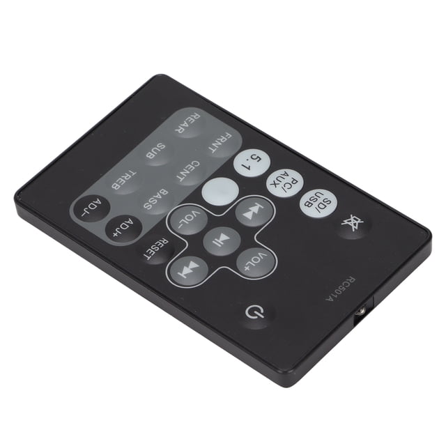 Speaker Controller, Replacement Speaker Remote Control Wear Resistant Handheld Black for Speaker Audio System for