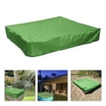 thumbnail image 2 of Small Outdoor Cover, Sandbox Cover Sandbox Cover Sandbox Cover Outdoor Garden Outdoor Sandbox Cover Folding Zipper Cover Children's Beach Games Sandbox Protective Cloth, Protective Cover, 2 of 9