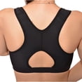 thumbnail image 4 of Womens Post-Surgery Front Closure Brassiere Sports Bra Front Closure Post Surgery Compression Bras for Women Mastectomy Bra with Adjustable Straps Wirefree Bra, 4 of 7