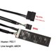 thumbnail image 4 of USB2.0 Header Splitter 9 Pin 1 A 4 Extensión Hub Splitter con Cable de Interfaz IDE para PC Adaptador Mainboard, 4 of 5