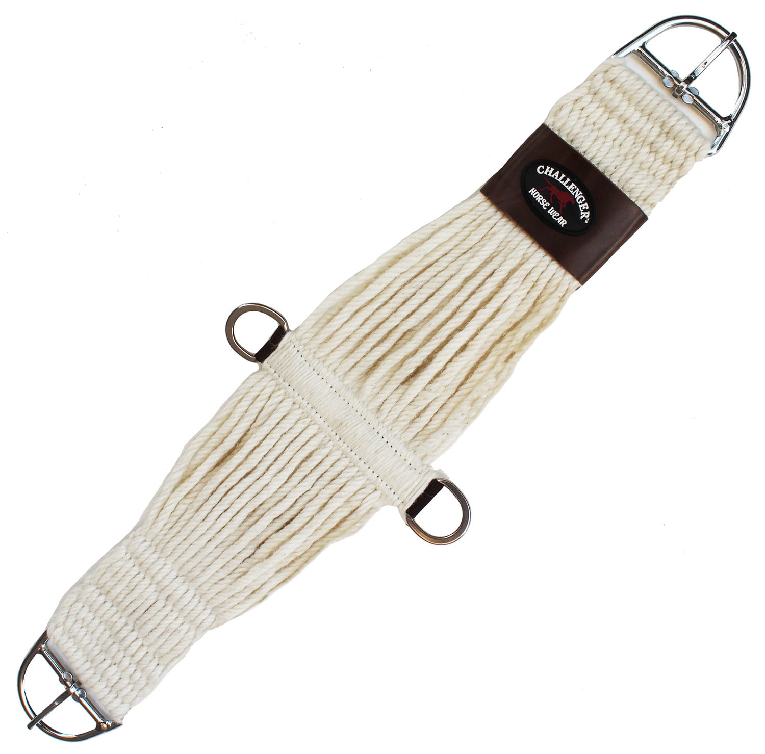 New Improved Smart Cinch Western Natural Mohair Blend 27 Strand Girth Roper Tack 28 Inch
