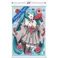 thumbnail image 3 of Hatsune Miku - Fan Wall Poster with Wooden Magnetic Frame, 22.375" x 34", 3 of 5