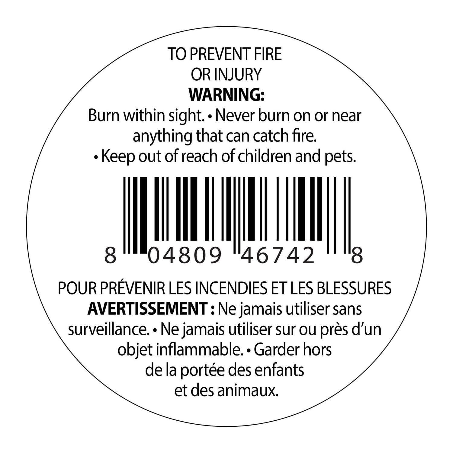 Chandelle Éliminatrice d’Odeurs de Fumée E-Z Pur, Chandelle de Soja à 1 Mèche, Lin Frais, 85 G