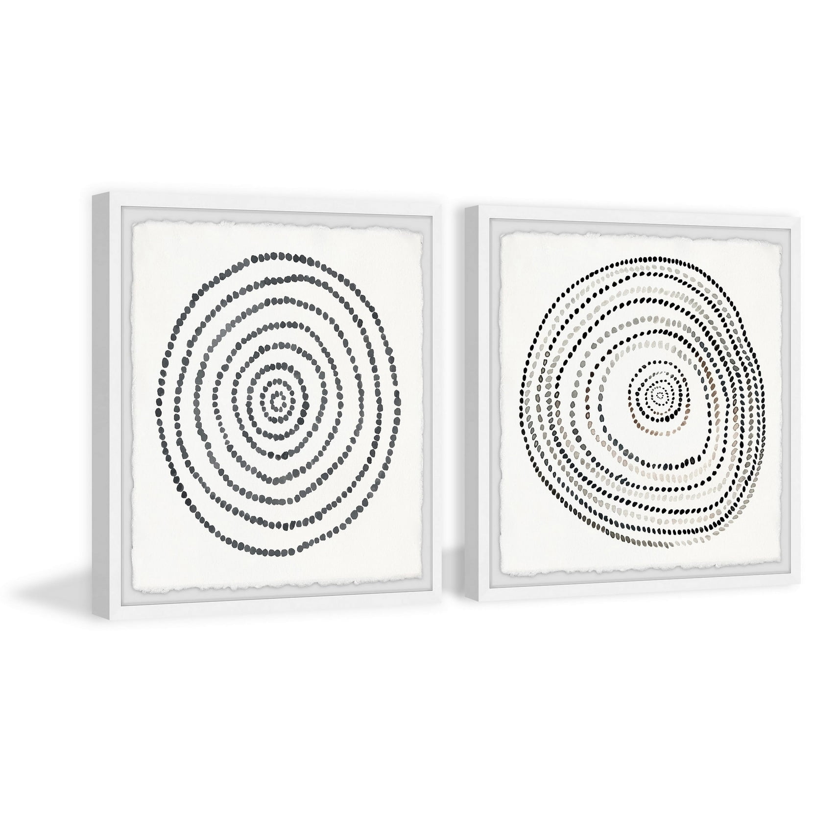 Marmont Hill Spiral Diptych