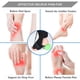 thumbnail image 5 of Férula nocturna para fascitis plantar, soporte ortopédico para caída del pie, férulas nocturnas ajustables para fascitis plantar, soporte para tendinitis de Aquiles, 5 of 10