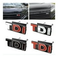 thumbnail image 2 of 3D Metal TDI Logo Car Front Grille Emblem Sticker Fender Side Rear Trunk Auto Badge Decor For VW Polo Golf Jetta Passat MK4 MK5, 2 of 7