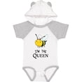 thumbnail image 3 of Inktastic I'm the Queen Cute Queen Bee Boys or Girls Baby Bodysuit, 3 of 5