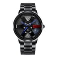 thumbnail image 1 of WREESH Montre Mode Homme MEIBO Horloge en Acier Inoxydable Décontractée Poignet Cristal Bijoux, 1 of 1