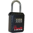 thumbnail image 4 of 3200 Key Lockbox Hide A Key Outdoor Hanging Lock Box Keysafe With Set Your Own 4 Digit Combination Code (1), 4 of 15