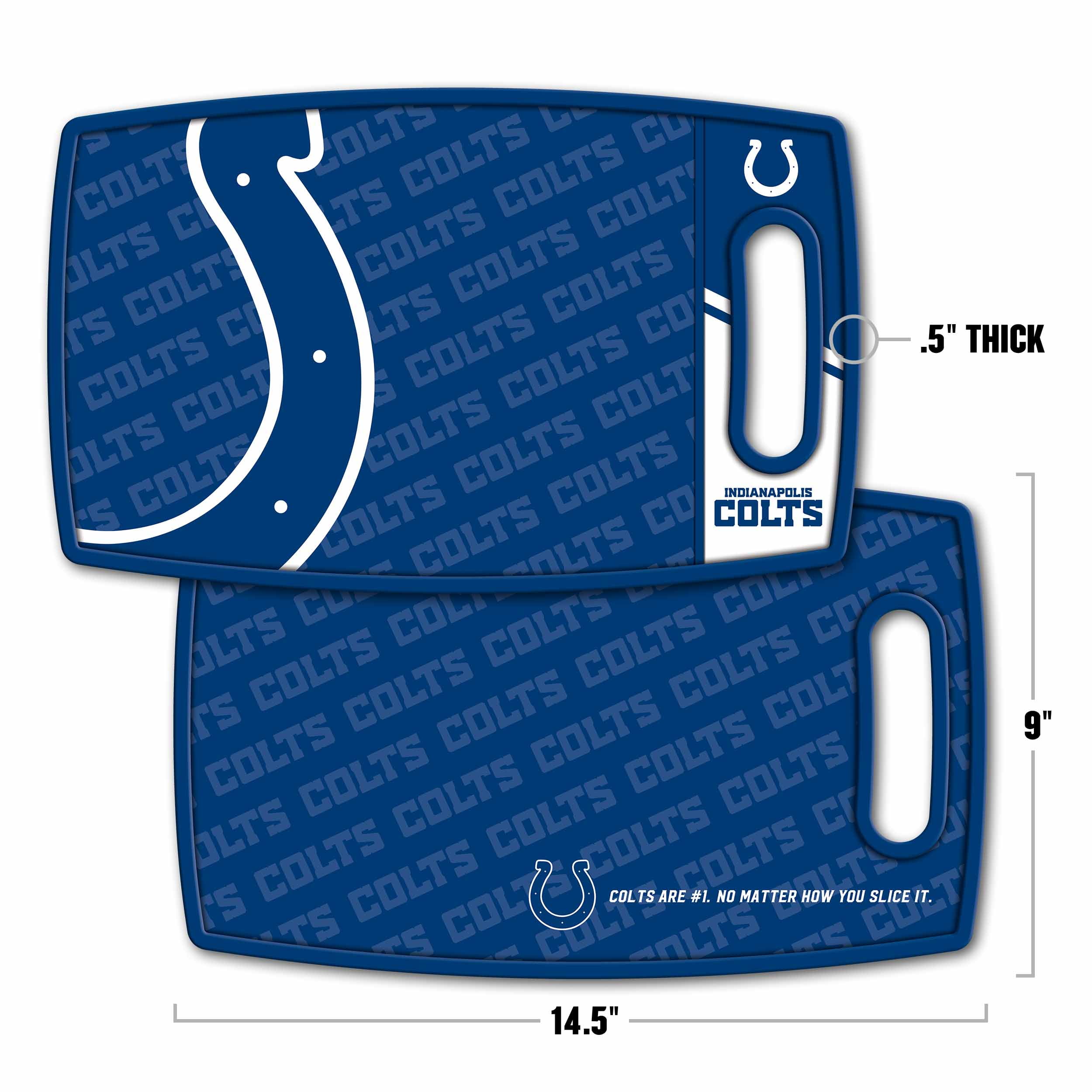 YouTheFan NFL Indianapolis Colts Logo Series Cutting Board