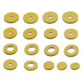 thumbnail image 4 of Ensemble de 16/17 Coussinets de Flûte Jaune Coussin en Liège Accessoires pour Flûte à Bois Pièce de Rechange Instrument de Musique 17 Trous Ouverts Flûte, 4 of 9