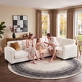 thumbnail image 2 of Bonzy Home Convertible Sectional Sofa, L‑Shaped Couch, Ultra‑Comfort Seating – Configurable for Living Room & Family Room, Oat, 2 of 8