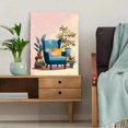 thumbnail image 5 of Blue Armchair with Plants Canvas Print, Wall Decor for Living Room Bedroom Office Cafe Lounge, 5 of 8