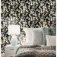 thumbnail image 3 of Harry & Grace Kirsea Taupe Leopard Print Peel and Stick Wallpaper, 3 of 8