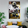 thumbnail image 6 of Najee Harris Canvas Poster Poster Decorative Painting Canvas Wall Art Living Room Posters Bedroom Painting 12x18inch(30x45cm), 6 of 6