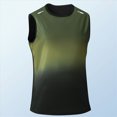 thumbnail image 4 of KPOPLK Mens Sleeveless Workout Tank Tops Quick Dry Athletic Muscle Tee Shirts Undershirts for Gym Running Size M,AG, 4 of 7
