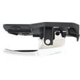 thumbnail image 3 of Passenger Side Rear Interior Door Handle Compatible with 2000-2002 Lincoln LS Chrome With Lock Button XW4Z5421818BA Base LSE OE Replacement Inside Handle Pull Handle Door Panel Handle, 3 of 4