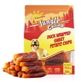 thumbnail image 2 of (5 pack) Jungle Calling Duck & Sweet Potato Dog Treats, Healthy Nutritious Snacks Chewy for All Dogs, 10.6 oz, 2 of 11