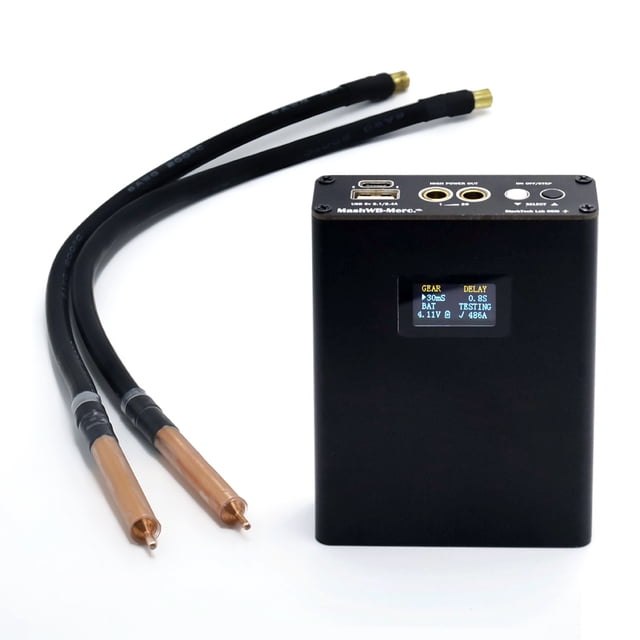 Conjunto de máquina de soldadura pequeña digital portátil Abanopi Batería de litio 18650
