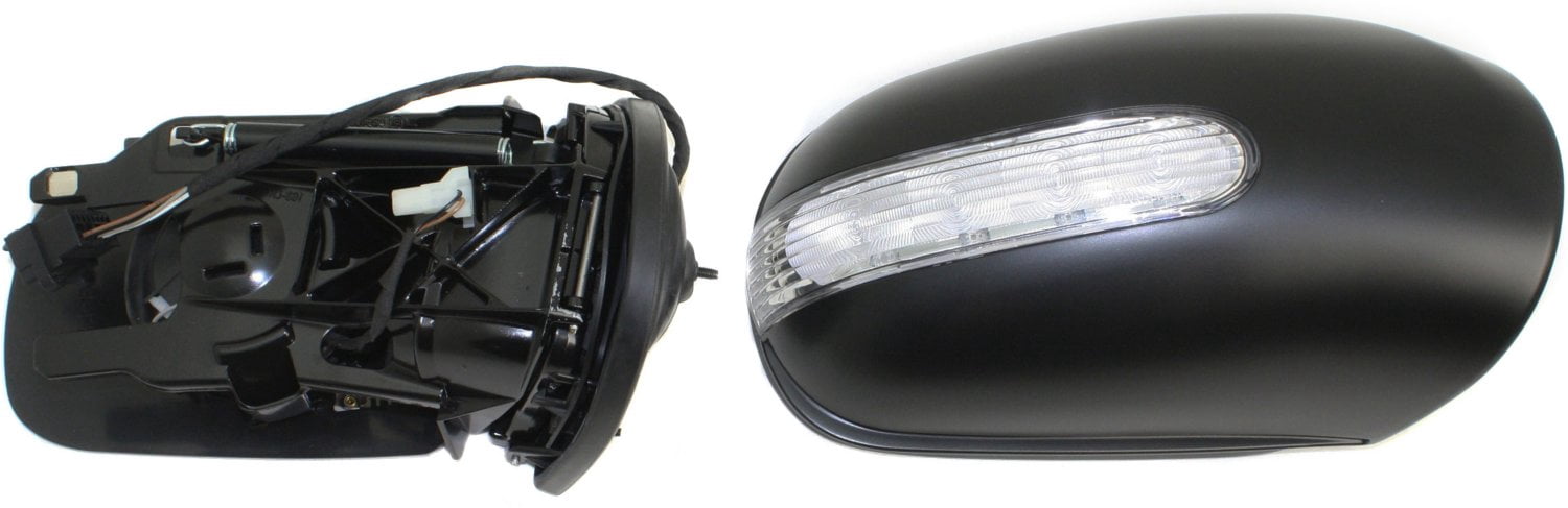 Mirror Compatible With 2002-2003 Mercedes Benz ML55 AMG 2002-2005 ML500 Right Passenger Side Heated In-housing Signal Light Paintable Kool-Vue