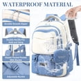 thumbnail image 5 of Gynky School Backpacks for College Teens Kids Backpack Girlish Middle High School Bookbag Lightweight Waterproof Daypack Students, 5 of 8