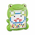 thumbnail image 1 of Tablero de dibujo XIANXIAN para niños pequeños de 13 años | Arte de puntos para niños de 48 años | Tablero de dibujo colorido para interiores con bolígrafo y cuentas Juguetes de viaje al aire libre, 1 of 8