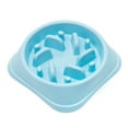 thumbnail image 1 of Pet Eating Slower Feeding Dish Dog Slow Food Bowl Dog Food Slow Feeder To Help Digestion With Stable Base For Dogs And CatsBlue, 1 of 1
