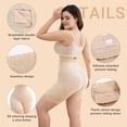 thumbnail image 5 of Shapewear for Women Tummy Control High Waisted Butt Lifter Panties Compression Shorts Postpartum Underwear Boyshorts, 5 of 6