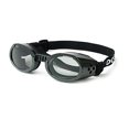 thumbnail image 1 of Doggles DGILSM01 Small ILS - Metallic Black Frame - Smoke Lens, 1 of 1