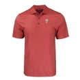 thumbnail image 2 of Men's Cutter & Buck Red Philadelphia Phillies Big & Tall Pike Eco Tonal Geo Print Stretch Recycled Polo, 2 of 3