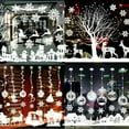 thumbnail image 4 of C-Christmas Stickers Christmas Window Stickers Santa Deco Christmas Decoration Windows DIY Static Wall Reindeer Removable Glass Christmas Store Window Decoration, 4 of 5
