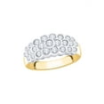 thumbnail image 2 of Diamond Anniversary Ring in 10K Gold (1 cttw) (I-Color, SI3/I1-Clarity), 2 of 4