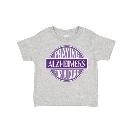 

Inktastic Alzheimers Awareness Walk Praying for Cure Gift Toddler Boy or Toddler Girl T-Shirt