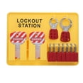 thumbnail image 4 of Kit De Estación De Bloqueo Y Etiquetado, Estación De Candado Con Etiquetado Y Bloqueo De Seguridad Mejorada Para La Industria, 4 of 7