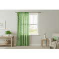 thumbnail image 3 of Poplin Gingham Checkered Window Curtain 56 Inch Wide Lime Green, 3 of 4
