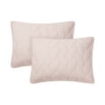 thumbnail image 3 of Mainstays 5-Piece Soft Pink Reversible Quilt Set with White Sheets, Twin-XL, 3 of 6