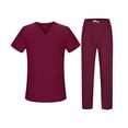thumbnail image 2 of BELOVING Nursing Scrubs Set Nursing Uniforms Set for Massaging Hospital Nurse XXL, 2 of 10