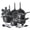 Black Sesame, variant on PRICUSIS Ceramic Nonstick 21 PCS Cookware Set, Non Toxic Frying Pan & Sauce Pan & Stockpot, Induction Compatible & Dishwasher Safe