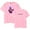 Pink, variant on Jey Uso T-shirt unisex fashion summer short sleeved casual round neck T-shirt top