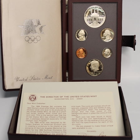 1984 Prestige Set - U.S. Mint Silver Proof Set - Collectible OGP Set
