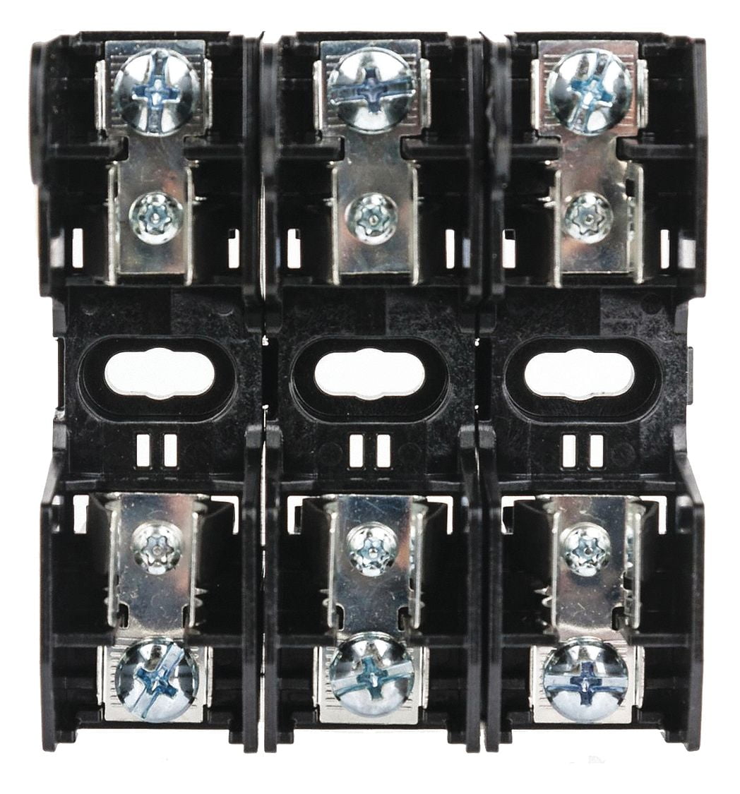 Eaton Bussmann Fuse Block,0 to 30A,K5/H,3 Pole HM600303CR